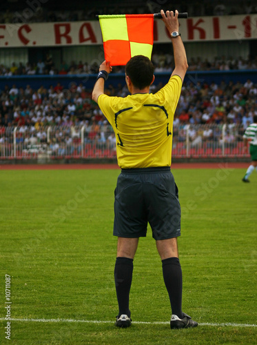 Fotografie soccer official