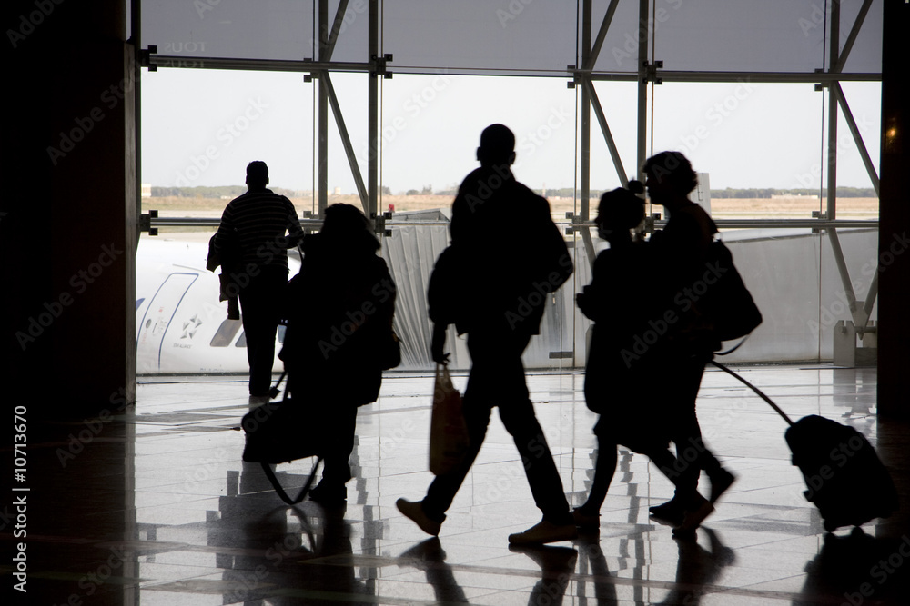 Obraz premium Viajeros