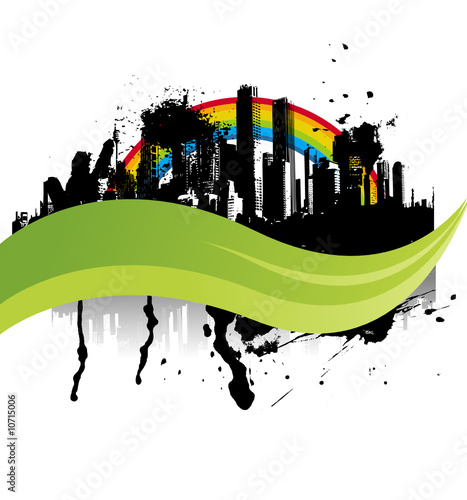 awesome abstract urban city design