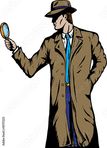 Old style detective or private investigator.