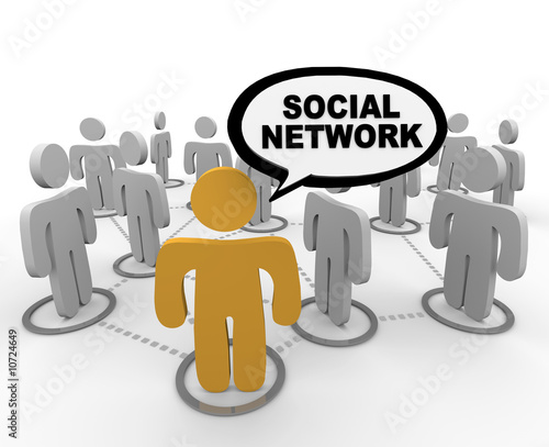 Social Network - Speech Bubble