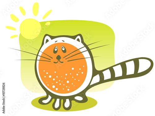 cartoon cat