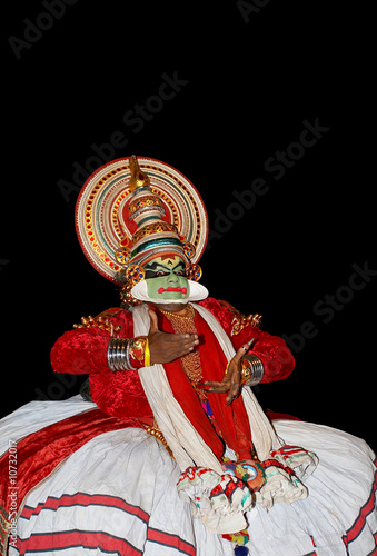 Kathakali tradional dance actor