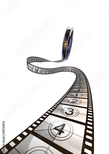 Premiere countdown! 3d rendering. isolated version.