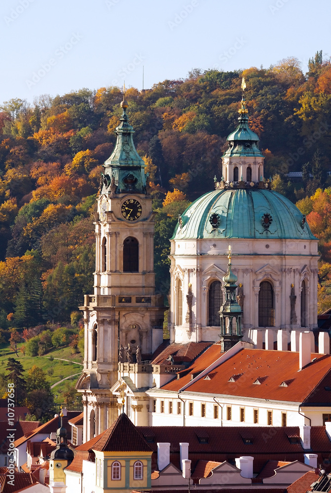 Fototapeta premium Pragues automn landscape - detail