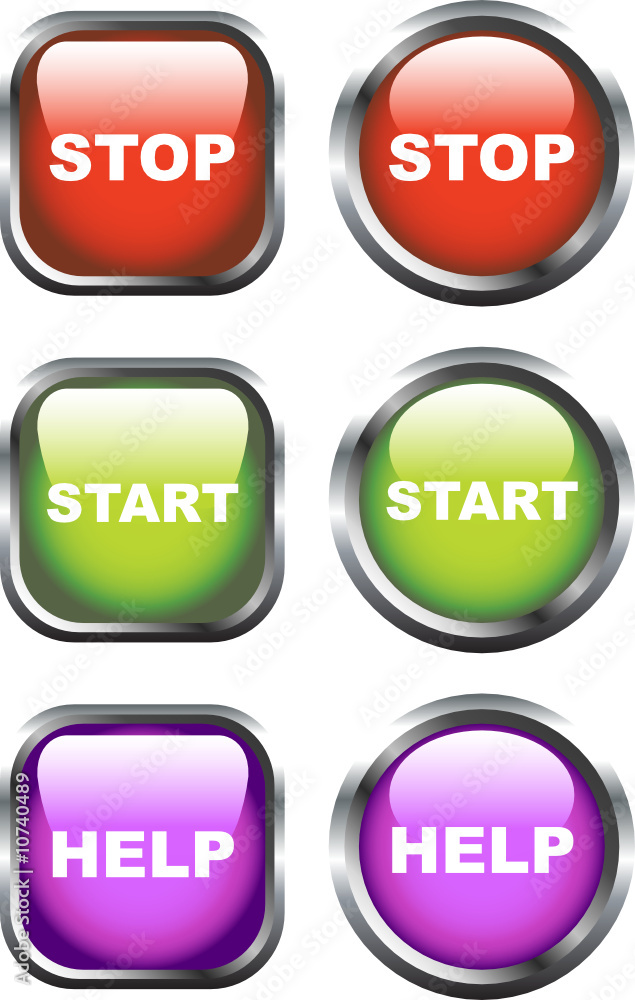 Stop / Start Web Buttons