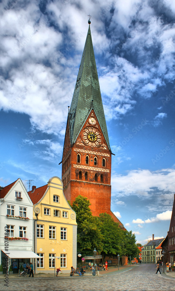 Fototapeta premium Marktplatz Lüneburg