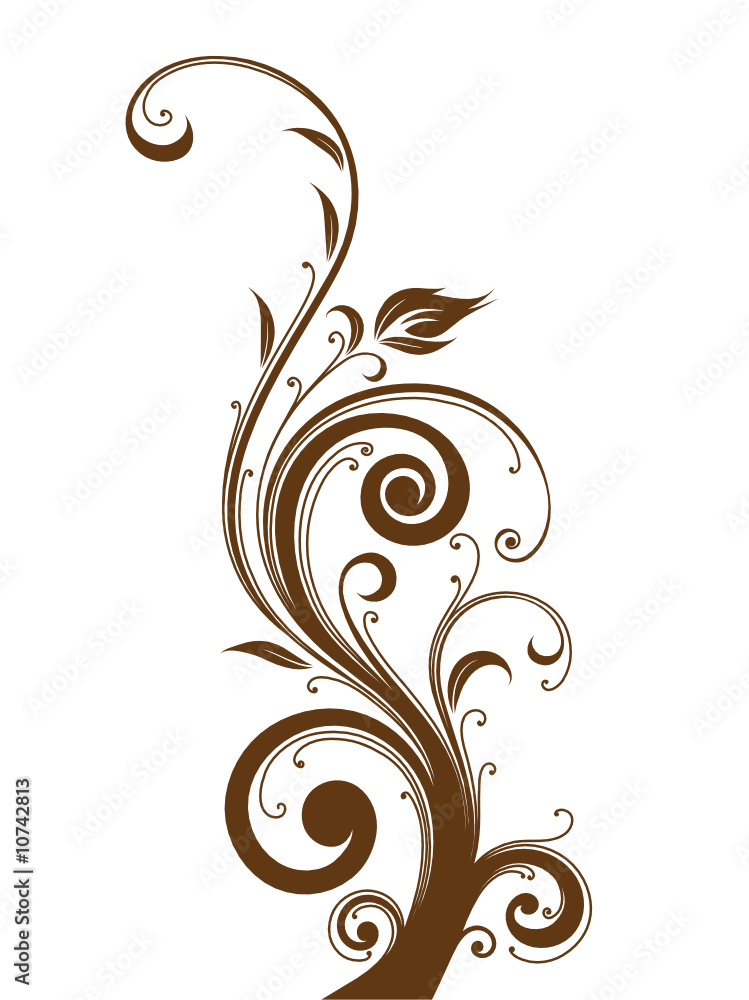 Stylized flower Stylized flower