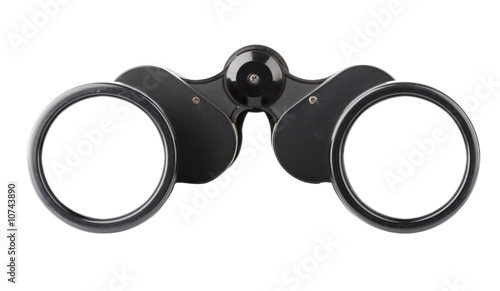 isolated binoculars photo