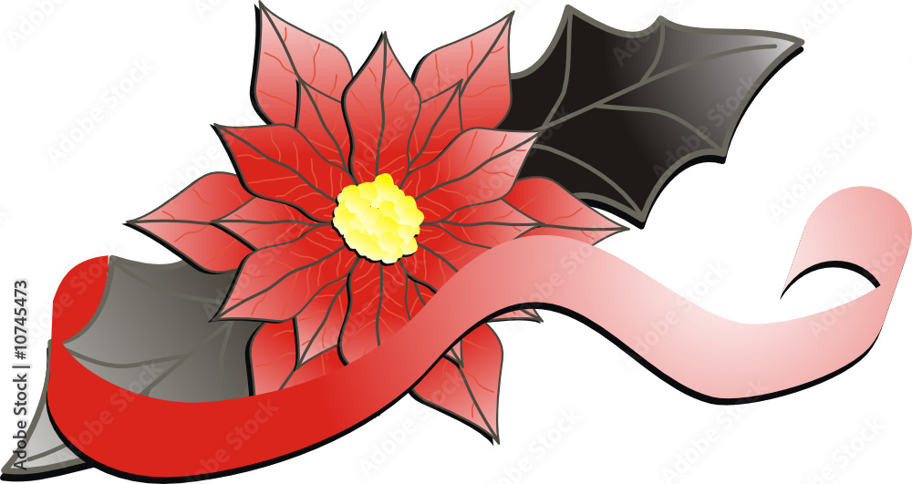 flor de noche buena vector de Stock | Adobe Stock flor de noche buena vector de Stock | Adobe Stock