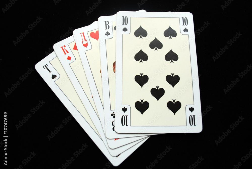 Obraz premium Poker combination