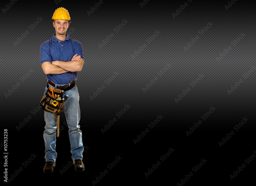 friendly handy man portrait background friendly handy man portrait background
