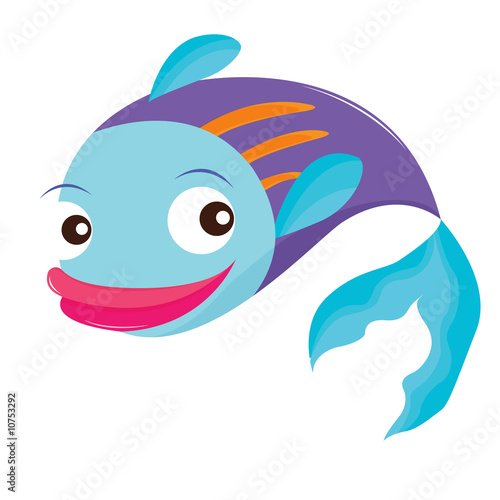 fish illustration with hand pointing to the right