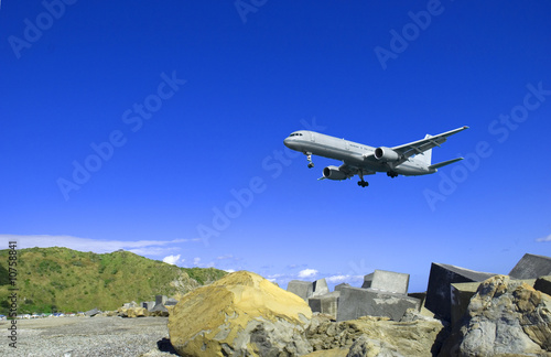 aircraft in the sky