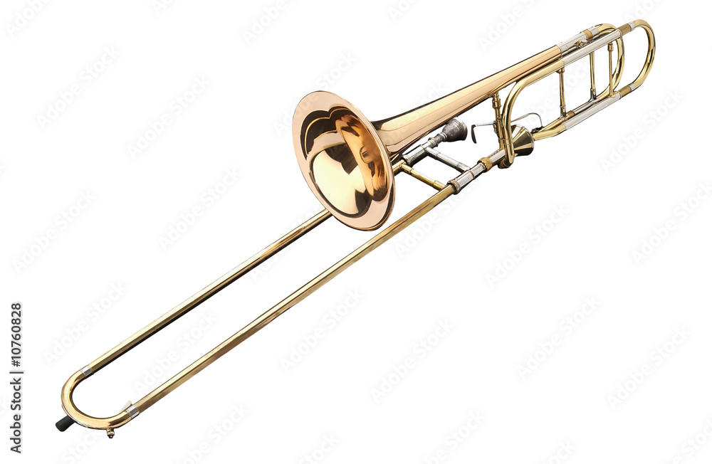 Naklejka premium Trombon a vara_7552b.