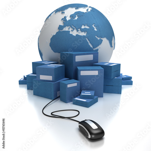 world with a heap of packages
