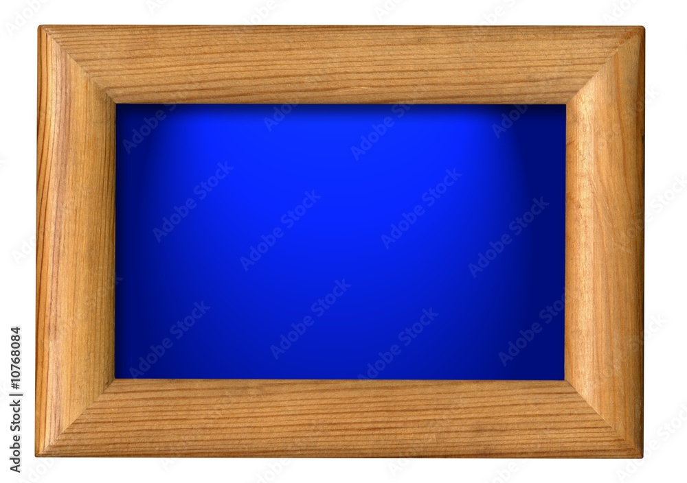 CORNICE - VETRINA CON FONDO BLU E LUCE INTERNA CORNICE - VETRINA CON FONDO BLU E LUCE INTERNA