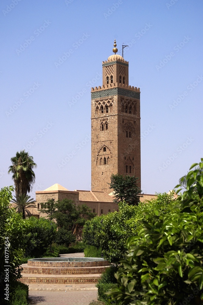 Koutoubia à Marrakech – Maroc