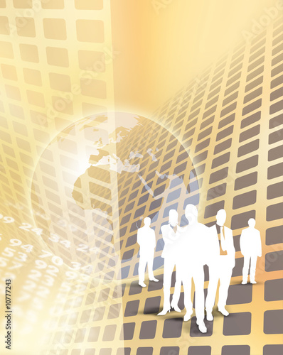 Abstract Business Background