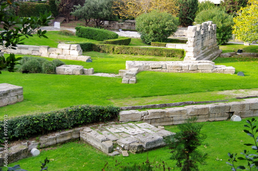 Jardin romantique, Marseille, France. Jardin romantique, Marseille, France.