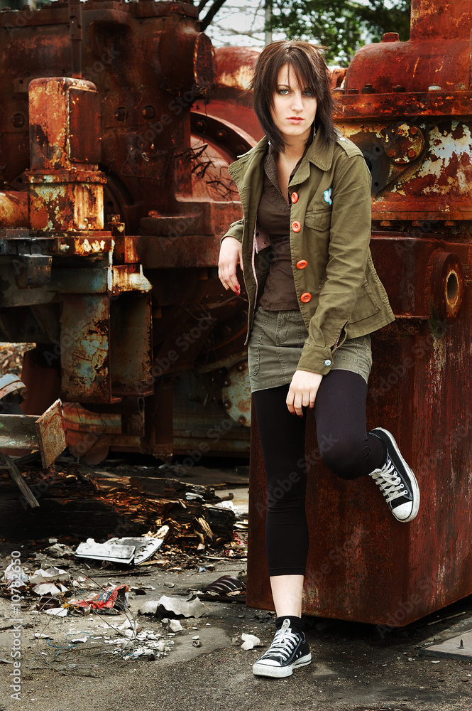 Fototapeta premium Military Inspired Fashion