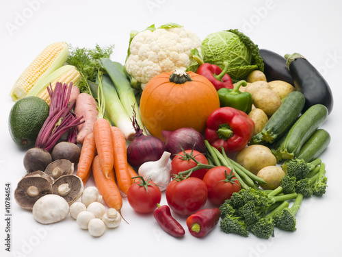 Selection Of Fresh Vegetables