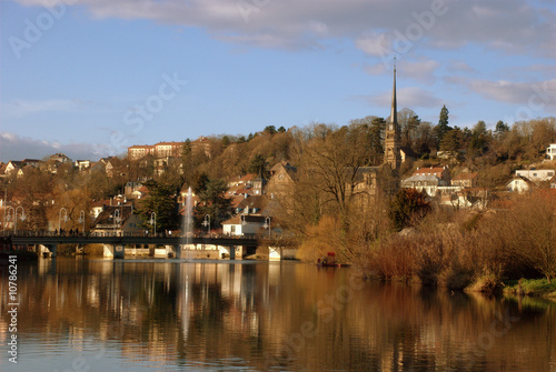 Fin d'automne au bord de l'Allan, Montbéliard photo