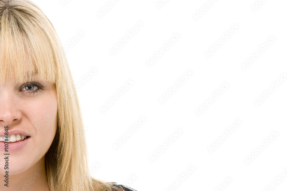 Portrait Of Woman Smiling