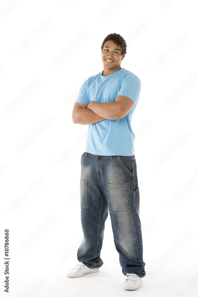 Fototapeta premium Portrait Of Teenage Boy