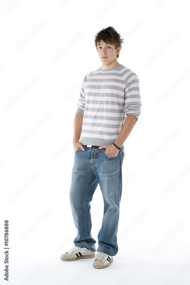 Portrait Of Teenage Boy Portrait Of Teenage Boy