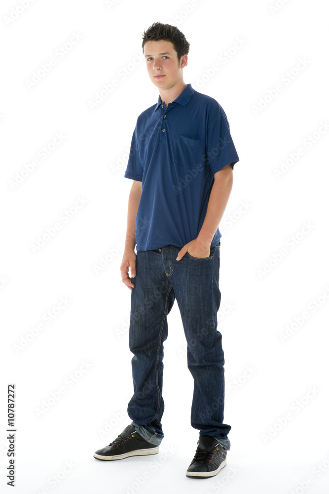 Portrait Of Teenage Boy Portrait Of Teenage Boy
