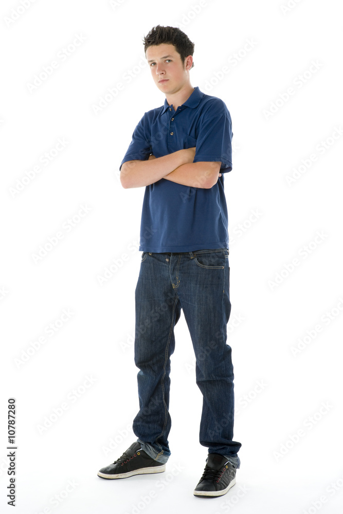 Portrait Of Teenage Boy Portrait Of Teenage Boy