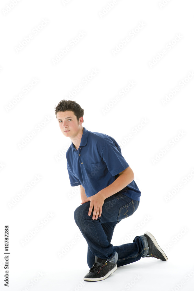 Portrait Of Teenage Boy Portrait Of Teenage Boy