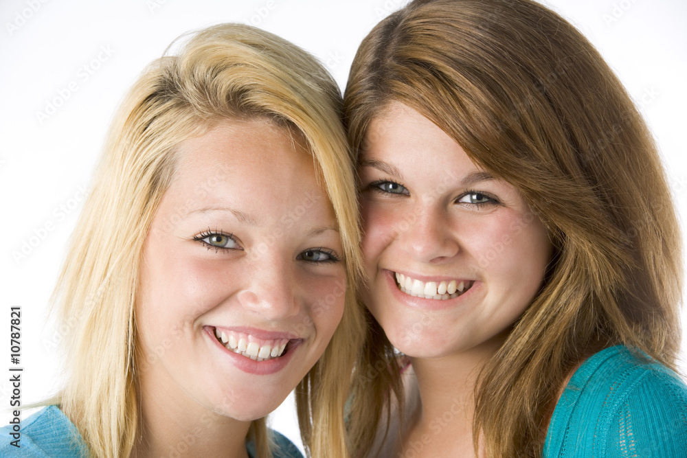 Portrait Of Teenage Girls Portrait Of Teenage Girls