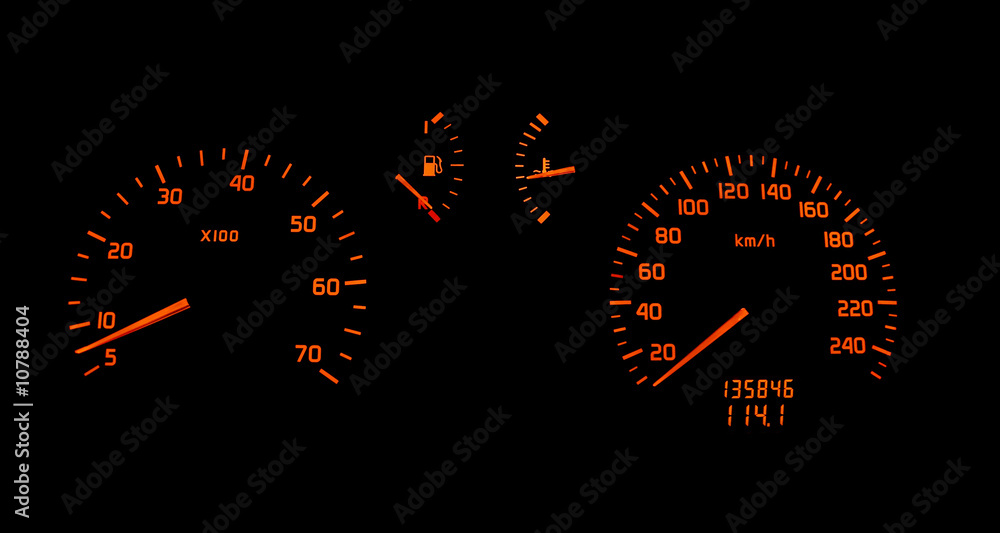 car dashboard turn and speed meter indicator car dashboard turn and speed meter indicator