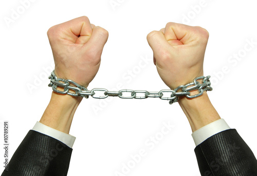 hands in chains