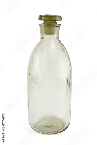 Old glass bottle