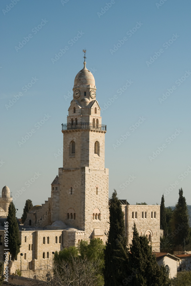 The Church of the Dormition in Jerusalem,The Old City, Israel