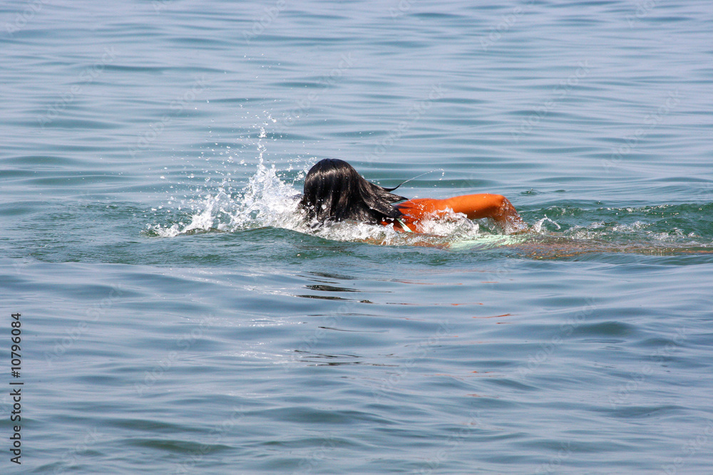 Obraz premium Schwimmen