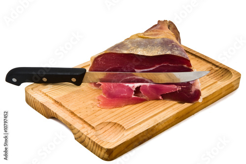 jambon tranché photo