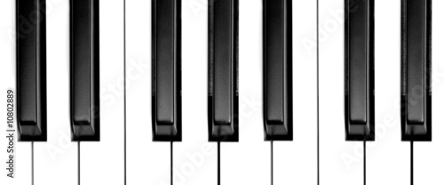 keys of a grand piano