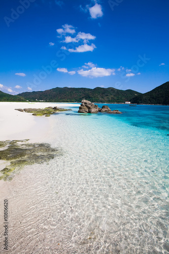 Transparent waters of southern Japan