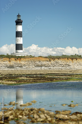 Lighthouse at low tide