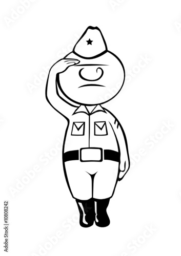 Heribert als Soldat