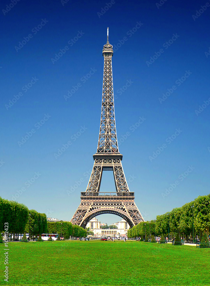 Fototapeta premium Paris - La Tour Eiffel