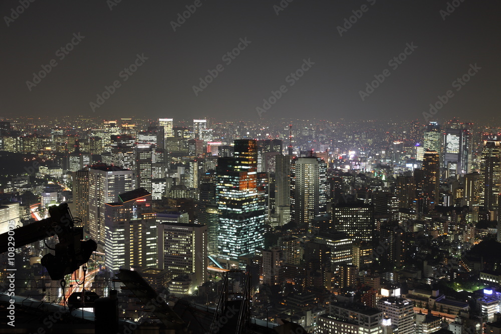 Tokyo at night