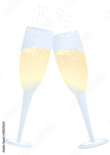 flutes de Champagne