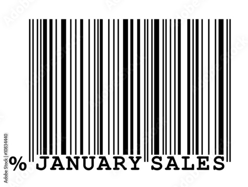 "January Sales" barcode