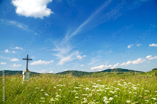 Old wayside cross