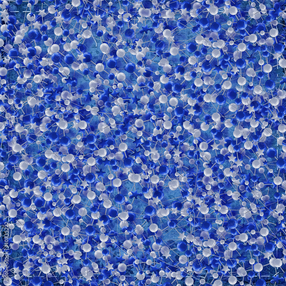 Abstract background with stars and beads Abstract background with stars and beads